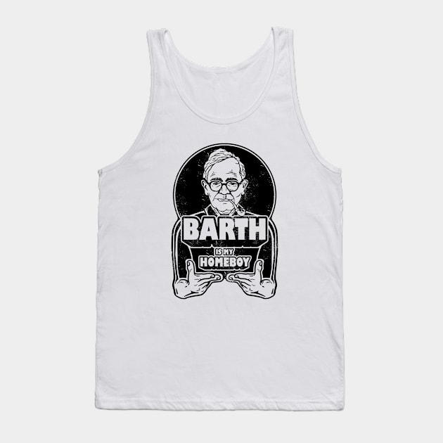 Karl Barth Is My Homeboy Tank Top by dumbshirts